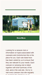 Mobile Screenshot of clubs4caravans.co.uk